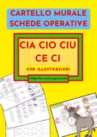 anteprima - Esercizi - IL SUONO C DOLCE - CARTELLO MURALE E SCHEDE OPERATIVE - Pagina di copertina