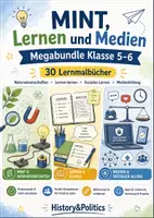 Vorschau - Arbeitsblätter - MINT, Lernen und Medien Megabundle Klasse 5–6 - Deckblatt