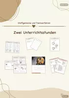 Vorschau - Arbeitsblätter - "Stoffgemische und Trennverfahren" - zwei ganze Unterrichtsstunden - Deckblatt