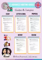 Vorschau - Stundenentwürfe - C1 ADVANCED WRITING GUIDES – Learning Pack - Deckblatt