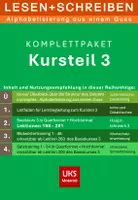 Vorschau - Unterrichtsreihen - LESEN+SCHREIBEN Kursteil 3 - komplett - Deckblatt