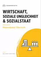 Vorschau - Arbeitsblätter - SoWi-Klausuren Oberstufe – Wirtschaft, Markt, Ungleichheit & Sozialstaat - Deckblatt