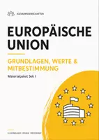 Vorschau - Arbeitsblätter - Politik Tests Europäische Union Sek I – EU-Grundlagen, Organe, Werte & Freizügigkeit - Deckblatt