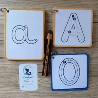 Aperçu - Apprentissages en autonomie - Pack Chiffres et Lettres à tracer - Page de couverture