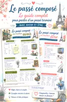 Vorschau - Poster - Le passé composé - 3 Lernplakate - Deckblatt