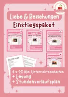 Vorschau - Stundenentwürfe - Liebe & Beziehungen – Einstiegspaket | Ethik - Klasse 7-9. - Deckblatt
