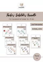 Vorschau - Anderer Materialtyp - Fächer-Schilder-Bundle I Für Aufsteller im Format 10 x 15 cm - Deckblatt