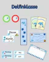 Vorschau - Spiele - Delfinklasse Wachsendes Materialpaket - Deckblatt