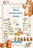 Vorschau - Poster - Materialpaket Eichhörnchenklasse Starterset | Klassenzimmergestaltung - Deckblatt