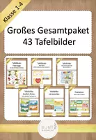 Vorschau - Präsentationen/Tafelbilder - Materialpaket Tafelbilder Klasse 1 - 4 - Deckblatt
