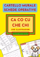 anteprima - Esercizi - IL SUONO C DURO - CARTELLO MURALE E SCHEDE OPERATIVE - Pagina di copertina