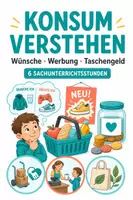 Vorschau - Stundenentwürfe - Sachunterricht 1/2: Konsum, Werbung & Taschengeld – Paket - Deckblatt