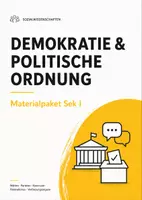 Vorschau - Arbeitsblätter - Politik Tests Demokratie Sek I – Wahlen, Parteien, Kommune, Föderalismus & Verfassungsorgane - Deckblatt