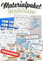 Vorschau - Arbeitsblätter - Materialpaket: Walklasse Schulstart - Deckblatt