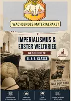 Vorschau - Arbeitsblätter - Imperialismus & Erster Weltkrieg - Deckblatt