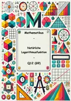 Vorschau - Stundenentwürfe - Oberstufe Mathe Natürlicher Logarithmusfunktion - Deckblatt