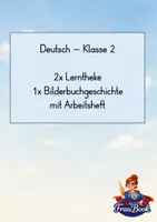 Vorschau - Stundenentwürfe - Lerntheken und Bilderbuchgeschichte für Klasse 2 - Deckblatt