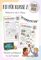 Vorschau - Arbeitsblätter - Fit für Klasse 2 - Materiakpaket - Deckblatt