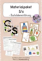 Vorschau - Spiele - Buchstabeneinführung Ss - Materialpaket - Deckblatt