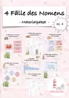 Vorschau - Unterrichtsreihen - 4 Fälle des Nomens Materialpaket Klasse 4 - Deckblatt