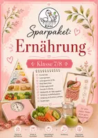 Vorschau - Arbeitsblätter - Sparpaket: Ernährung (mit Lösung) - Deckblatt