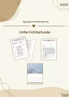 Vorschau - Stundenentwürfe - "Aggregatzustandsänderung" - Unterrichtsstunde (90 min) - Deckblatt