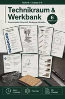Vorschau - Arbeitsblätter - Technikraum & Werkbank: Komplettpaket - Deckblatt