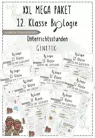 Vorschau - Stundenentwürfe - Genetik | Biologie 12 | Unterrichtsstunden XXL Materialpaket - Deckblatt