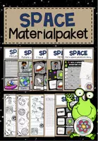 Vorschau - Stundenentwürfe - SPACE - MATERIALPAKET (Bundle) - Deckblatt