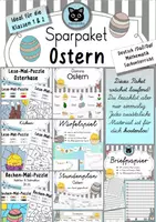 Vorschau - Unterrichtsreihen - Ostern - Sparpaket - ab Klasse 1 - Deckblatt