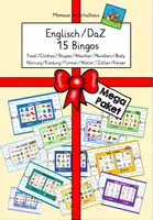Vorschau - Spiele - 15 Bingos Mega Paket - Deckblatt