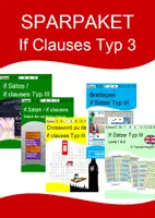 Vorschau - Arbeitsblätter - SPARPAKET - Materialpaket zu den If-Clauses / If-Sätzen / Conditional Sentences / Bedingungssätzen vom Typ3 - Deckblatt