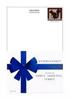 Vorschau - Arbeitsblätter - Materialpaket: Nomen, Adjektive, Verben - Deckblatt