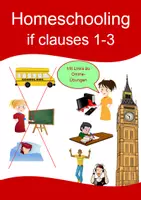 Vorschau - Arbeitsblätter - Homeschooling Englisch - if clauses Type 1, 2, 3 - Deckblatt