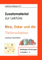 Vorschau - Unterrichtsreihen - Materialpaket - Bundle - Rico Oskar und die Tieferschatten - Deckblatt
