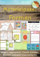 Vorschau - Arbeitsblätter - Materialpaket - Formen - Deckblatt