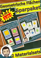 Vorschau - Unterrichtsreihen - Materialpaket Geometrische Flächen - Deckblatt