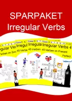 Vorschau - Spiele - Irregular Verbs - SPARPAKET mit 12 Kreuzworträtseln - Deckblatt