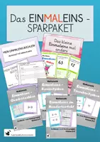 Vorschau - Arbeitsblätter - Das kleine Einmaleins - Sparpaket - Deckblatt