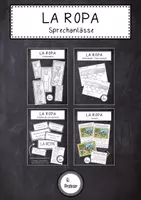 Vorschau - Arbeitsblätter - “La ropa” - Sprechanlässe zum Thema Kleidung - Deckblatt