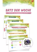 Vorschau - Arbeitsblätter - Satz der Woche - Deckblatt