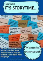 Vorschau - Spiele - It's storytime: Wachsendes Materialpaket (EFL speaking / writing prompts) - Deckblatt