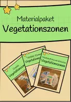 Vorschau - Arbeitsblätter - Materialpaket: Vegetationszonen - Deckblatt