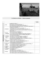 Vorschau - Arbeitsblätter - Stationsarbeit: Ein Märchen schreiben + Märchemerkmale pdf - Deckblatt