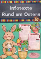 Vorschau - Arbeitsblätter - Materialpaket zu Ostern - ideal zur Heimarbeit bei Schulschließung - Deckblatt