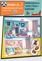 Vorschau - Arbeitsblätter - Where is... + Toys: My room / Toys / Furniture / Prepositions - Deckblatt