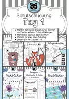 Vorschau - Unterrichtsreihen - Schulmaterial bei Schulschließung - Tag 1 - Deckblatt