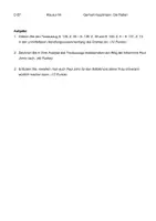 Vorschau - Arbeitsblätter - Hauptmann: Die Ratten Unterrichtsbaustteine - Deckblatt