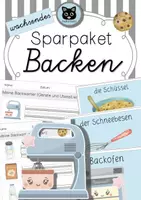 Vorschau - Arbeitsblätter - Wachsendes Sparpaket "Backen" - Deckblatt