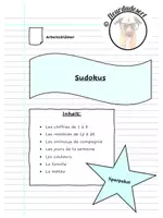 Vorschau - Arbeitsblätter - Sudokus - Deckblatt